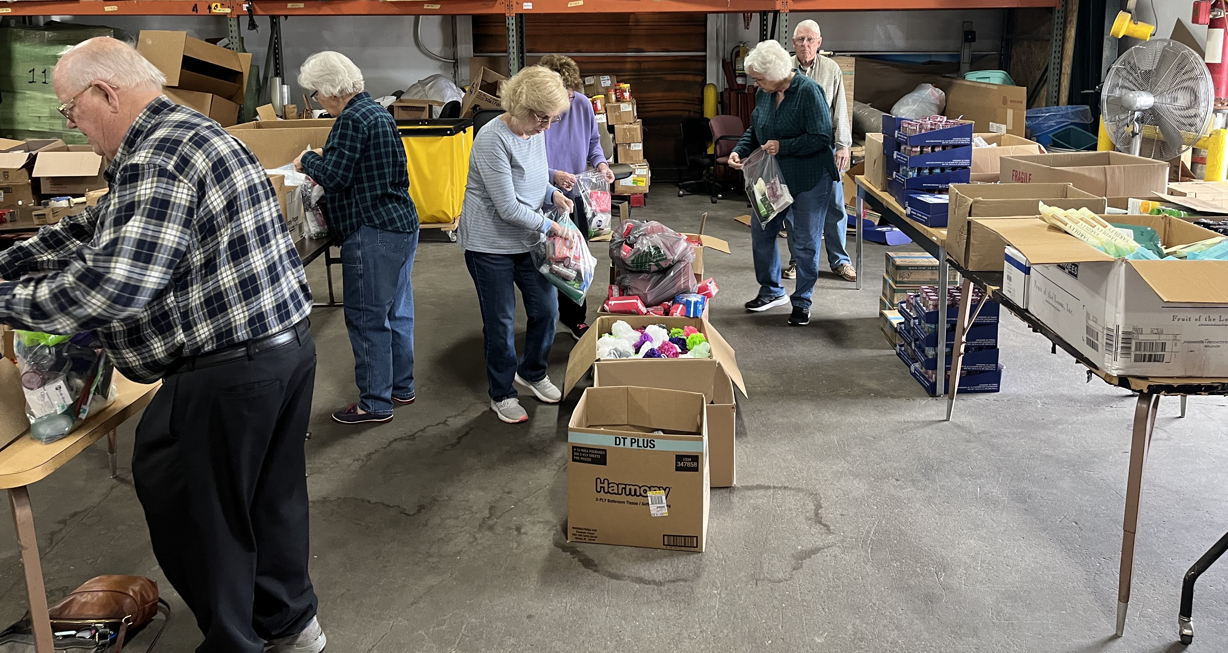 Packing Hygiene Bags